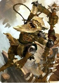 Teeterpeak Ambusher Art Card [Zendikar Rising Art Series] | Galaxy Games LLC