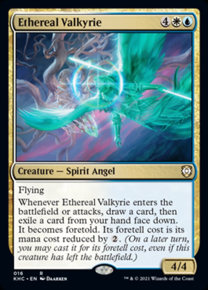 Ethereal Valkyrie [Kaldheim Commander] | Galaxy Games LLC