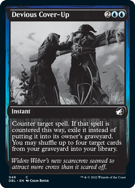 Devious Cover-Up [Innistrad: Double Feature] | Galaxy Games LLC