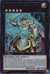 Sacred Noble Knight of King Artorigus [SHSP-EN087] Ultra Rare | Galaxy Games LLC