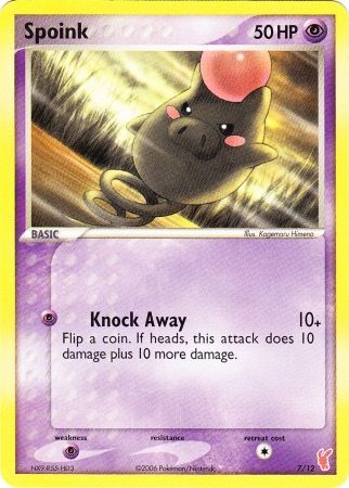 Spoink (7/12) [EX: Trainer Kit 2 - Plusle] | Galaxy Games LLC