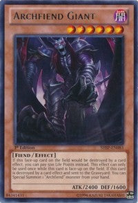 Archfiend Giant [SHSP-EN083] Rare | Galaxy Games LLC