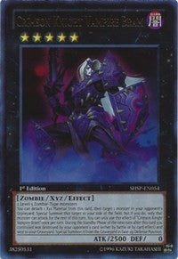 Crimson Knight Vampire Bram [SHSP-EN054] Ultra Rare | Galaxy Games LLC