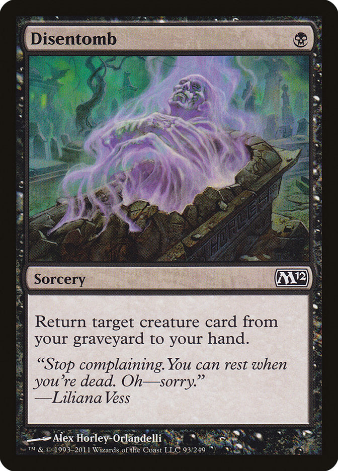 Disentomb [Magic 2012] | Galaxy Games LLC