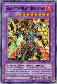 Gladiator Beast Heraklinos [TDGS-ENSE2] Super Rare | Galaxy Games LLC