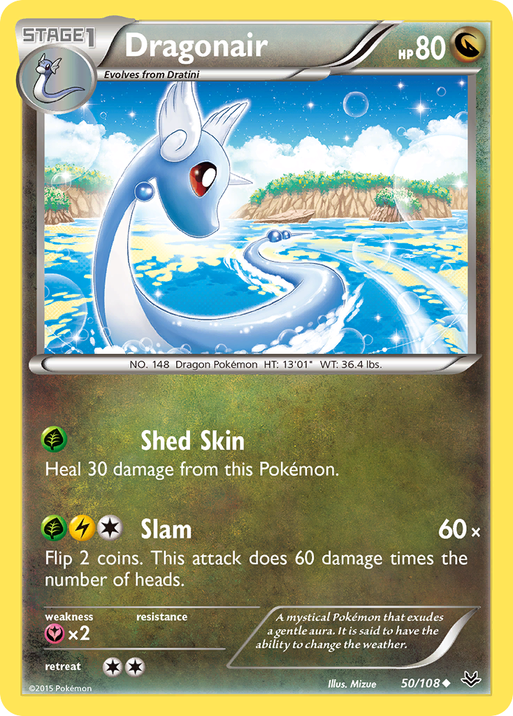 Dragonair (50/108) [XY: Roaring Skies] | Galaxy Games LLC