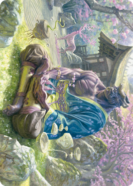 Kosei, Penitent Warlord Art Card [Kamigawa: Neon Dynasty Art Series] | Galaxy Games LLC