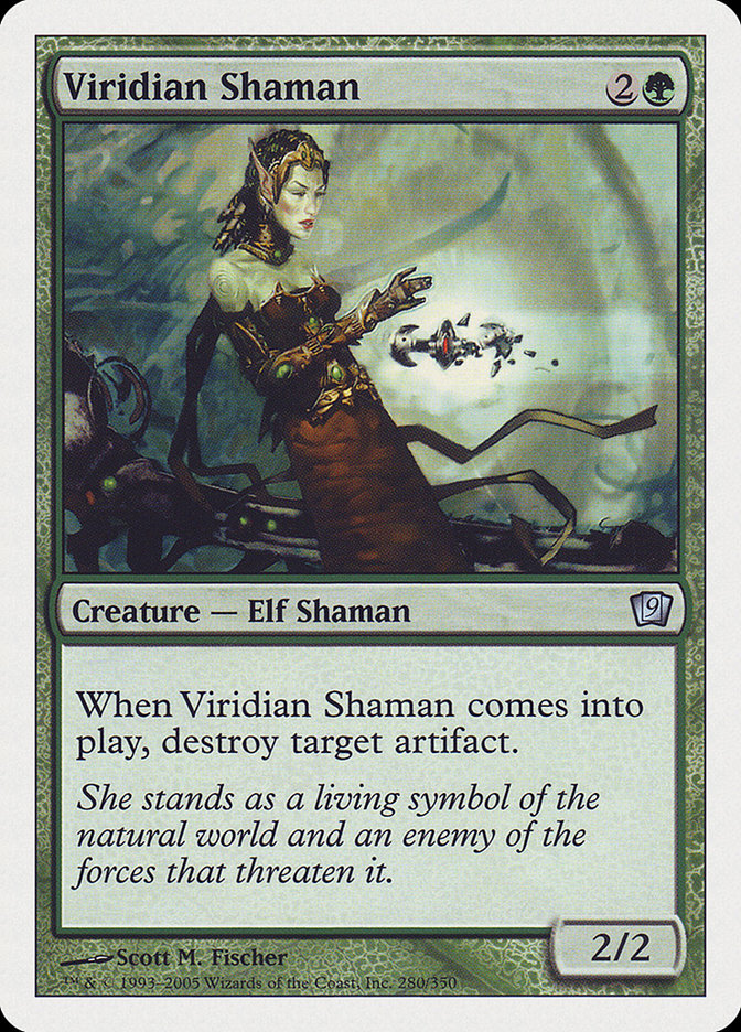 Viridian Shaman [Ninth Edition] | Galaxy Games LLC