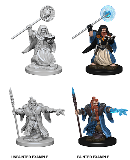 D&D Nolzur's Marvelous Miniatures: Dwarf Wizard | Galaxy Games LLC