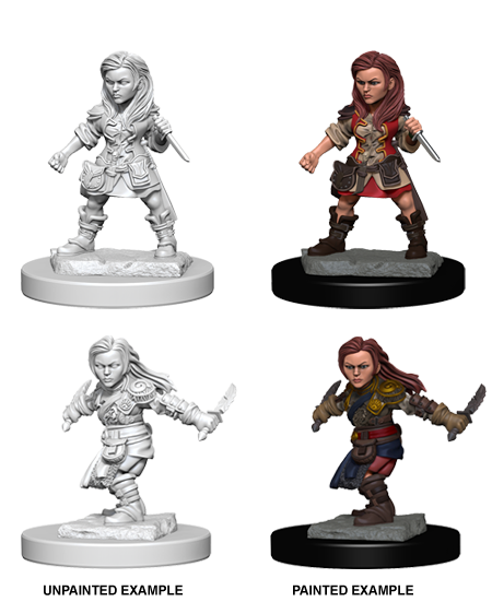 D&D Nolzur's Marvelous Miniatures: Halfling Rogue | Galaxy Games LLC