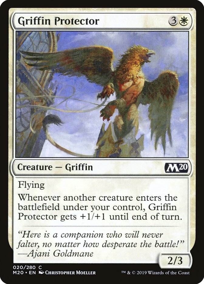 Griffin Protector [Core Set 2020] | Galaxy Games LLC