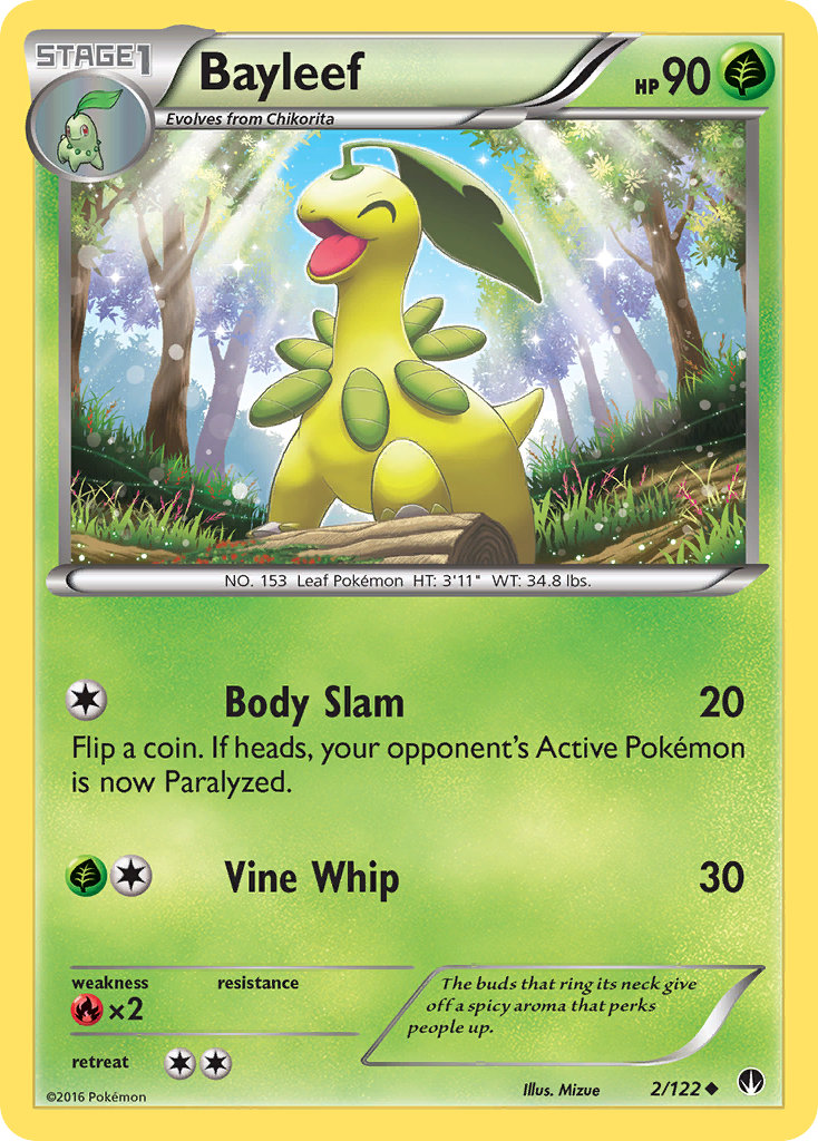 Bayleef (2/122) [XY: BREAKpoint] | Galaxy Games LLC