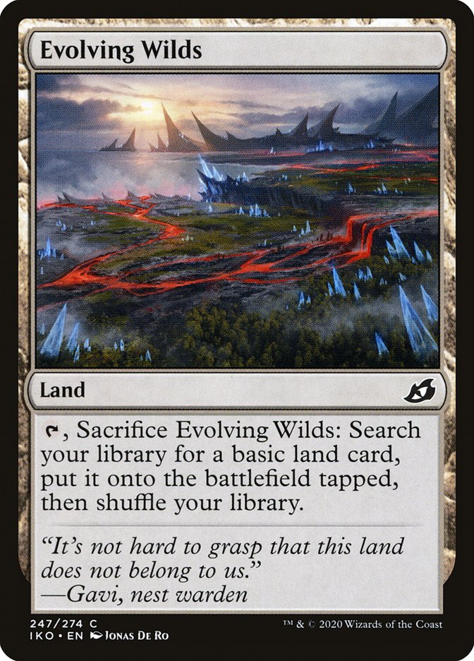 Evolving Wilds [Ikoria: Lair of Behemoths] | Galaxy Games LLC