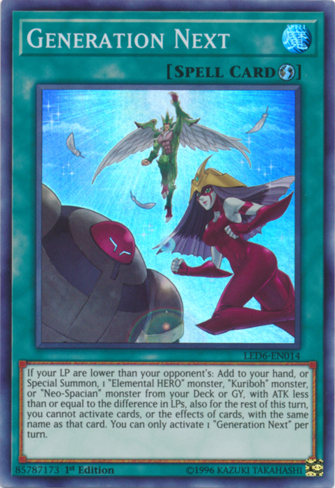 Generation Next [LED6-EN014] Super Rare | Galaxy Games LLC