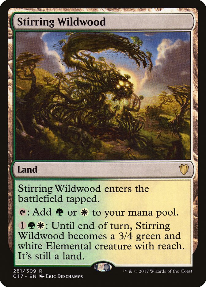 Stirring Wildwood [Commander 2017] | Galaxy Games LLC