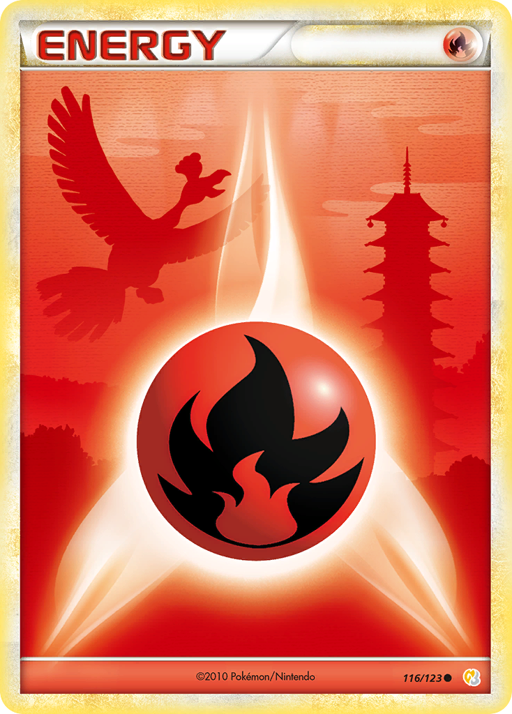 Fire Energy (116/123) [HeartGold & SoulSilver: Base Set] | Galaxy Games LLC