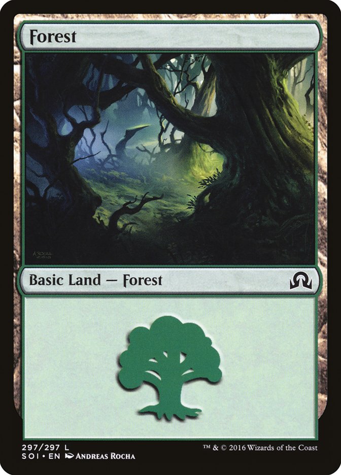 Forest (297) [Shadows over Innistrad] | Galaxy Games LLC