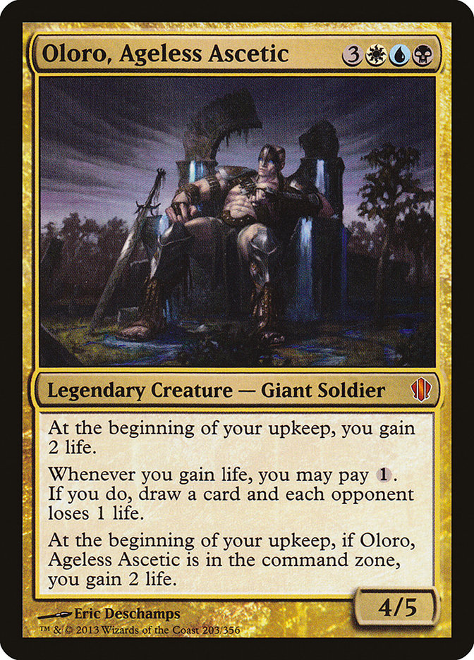 Oloro, Ageless Ascetic [Commander 2013] | Galaxy Games LLC