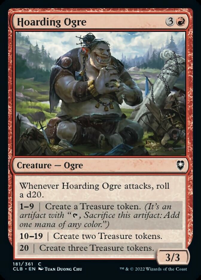 Hoarding Ogre [Commander Legends: Battle for Baldur's Gate] | Galaxy Games LLC