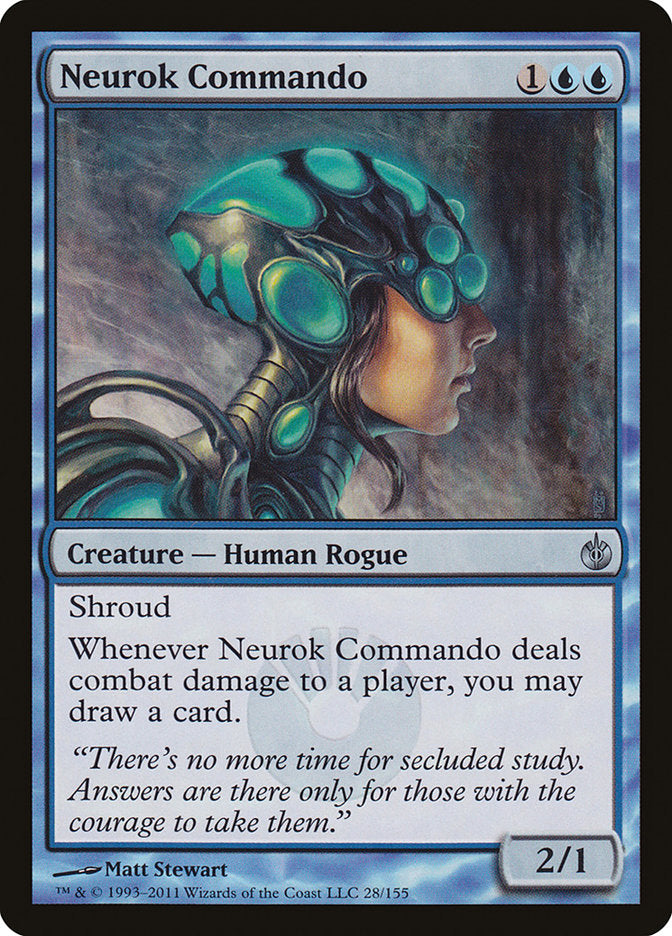 Neurok Commando [Mirrodin Besieged] | Galaxy Games LLC