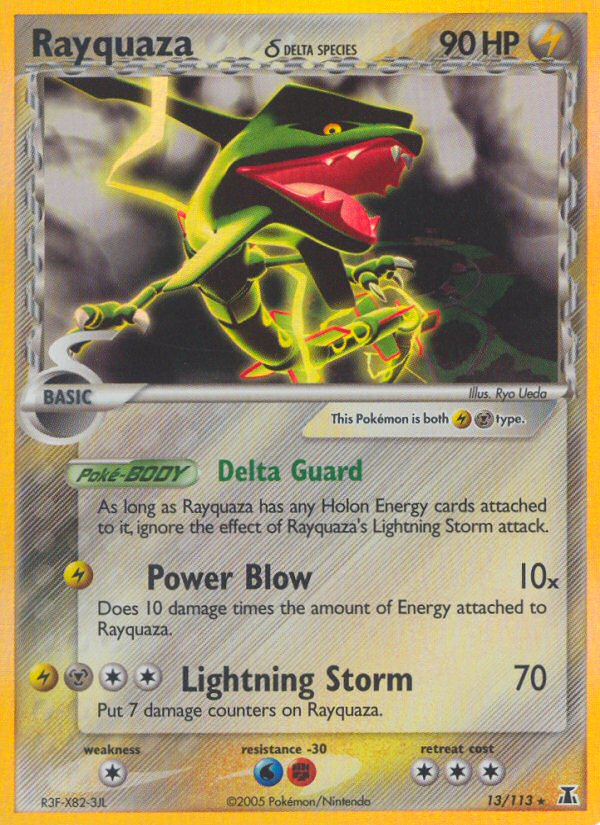 Rayquaza (13/113) (Delta Species) [EX: Delta Species] | Galaxy Games LLC