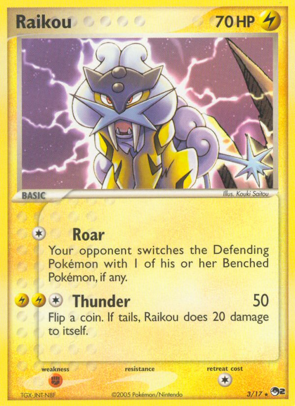 Raikou (3/17) [POP Series 2] | Galaxy Games LLC