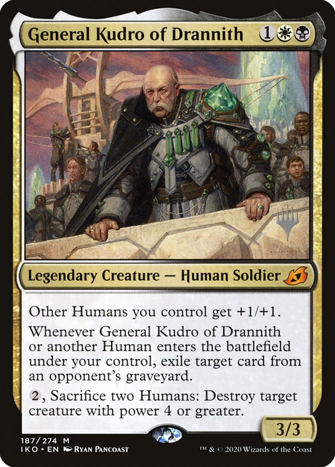 General Kudro of Drannith (Promo Pack) [Ikoria: Lair of Behemoths Promos] | Galaxy Games LLC