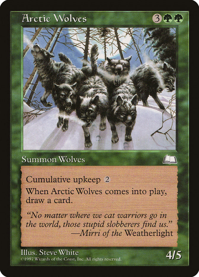 Arctic Wolves [Weatherlight] | Galaxy Games LLC