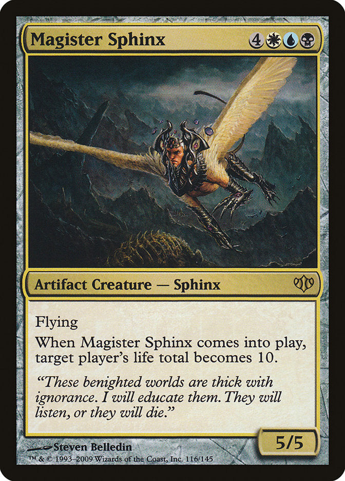 Magister Sphinx [Conflux] | Galaxy Games LLC