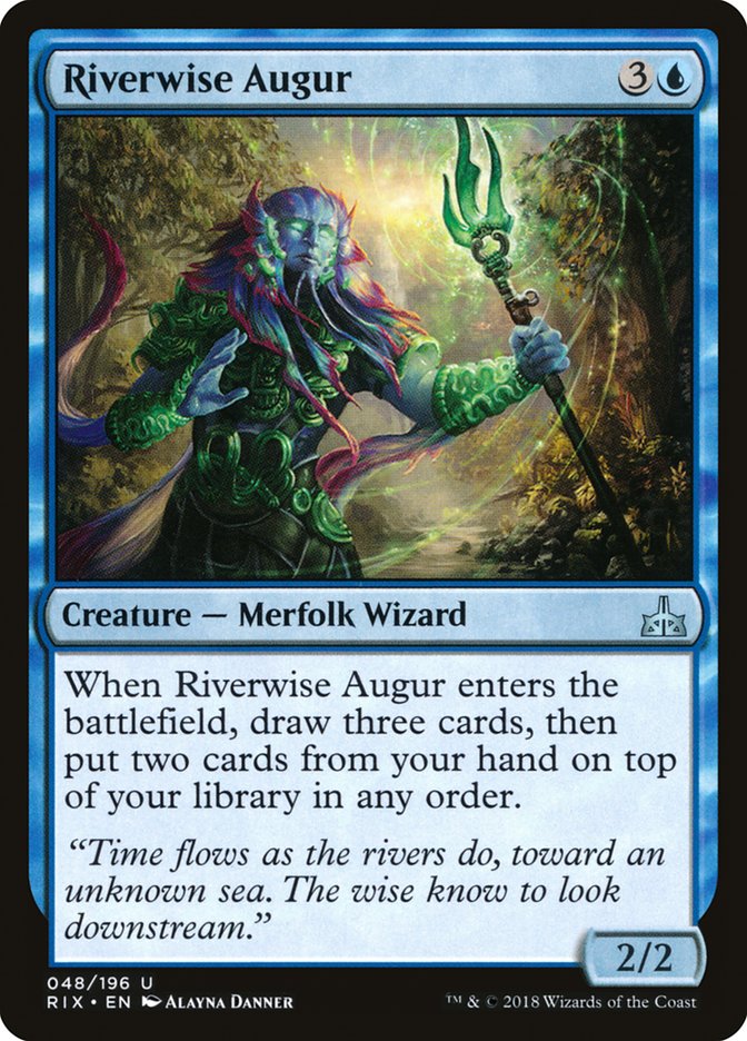 Riverwise Augur [Rivals of Ixalan] | Galaxy Games LLC