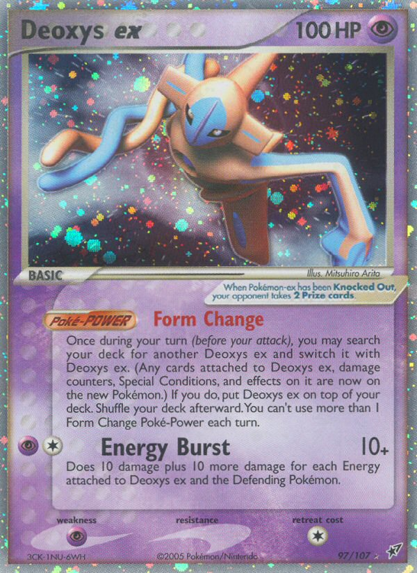 Deoxys ex (97/107) [EX: Deoxys] | Galaxy Games LLC