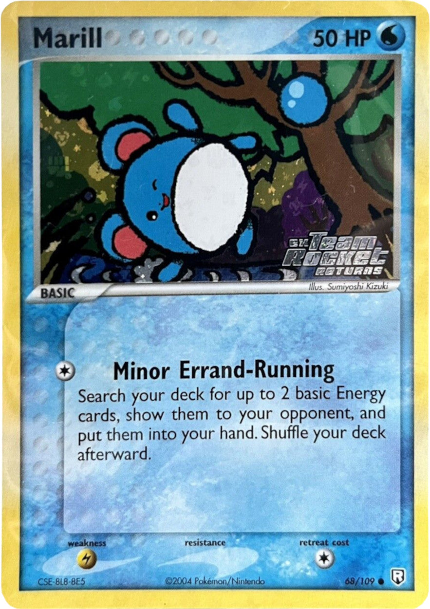 Marill (68/109) (Stamped) [EX: Team Rocket Returns] | Galaxy Games LLC