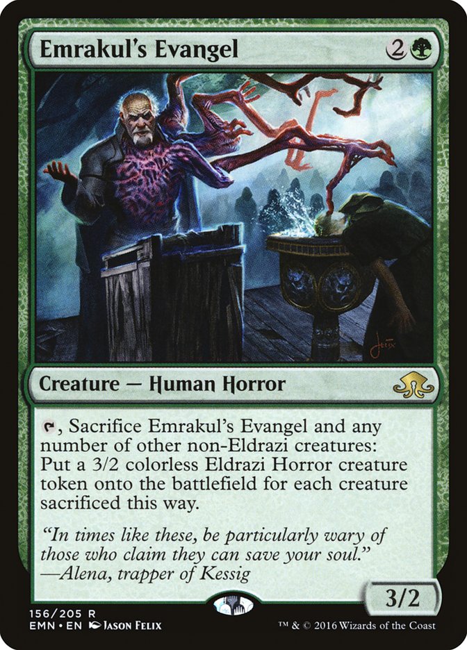 Emrakul's Evangel [Eldritch Moon] | Galaxy Games LLC