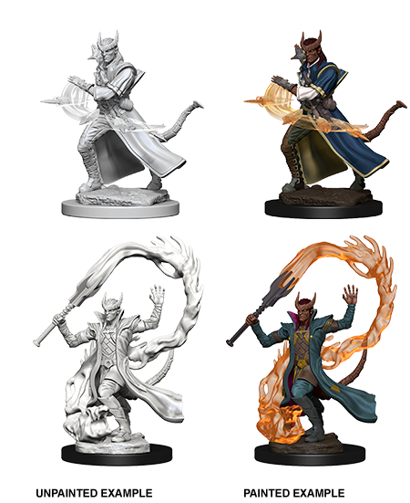 D&D Nolzur's Marvelous Miniatures: Tiefling Sorcerer | Galaxy Games LLC