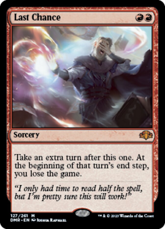 Last Chance [Dominaria Remastered] | Galaxy Games LLC