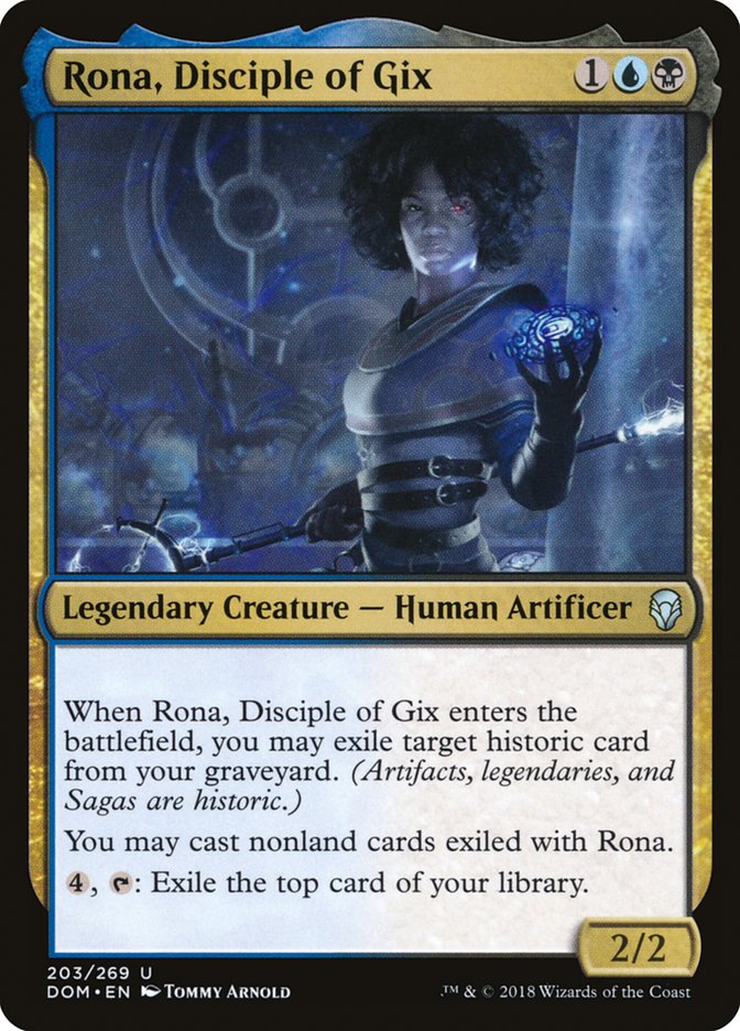 Rona, Disciple of Gix [Dominaria] | Galaxy Games LLC