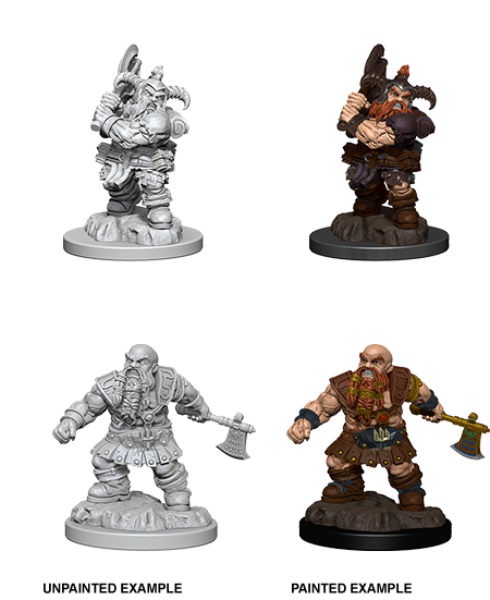 D&D Nolzur's Marvelous Miniatures: Dwarf Barbarian | Galaxy Games LLC