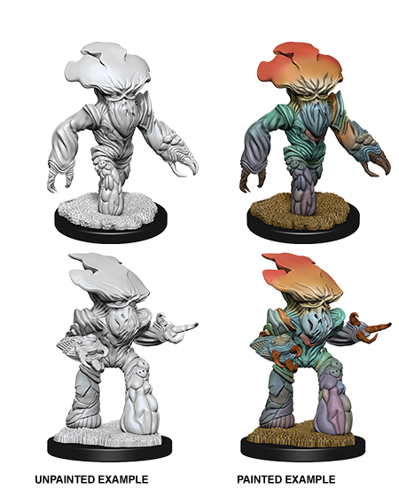 D&D Nolzur's Marvelous Miniatures: Myconid Adults | Galaxy Games LLC