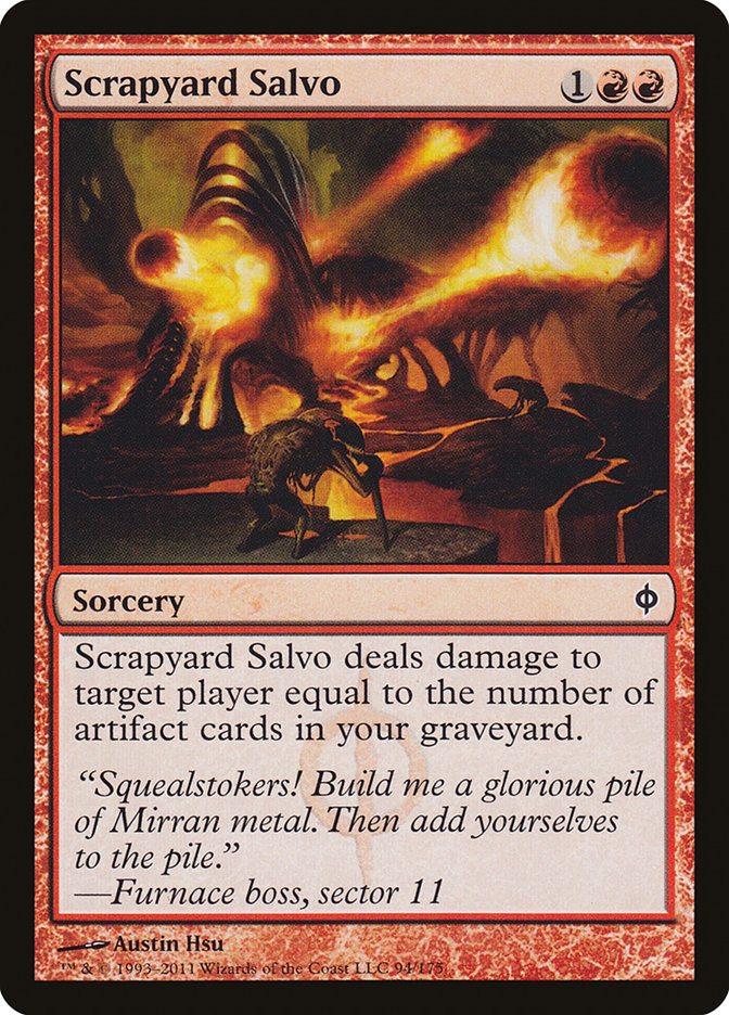 Scrapyard Salvo [New Phyrexia] | Galaxy Games LLC