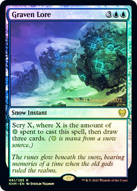 Graven Lore [Kaldheim Prerelease Promos] | Galaxy Games LLC