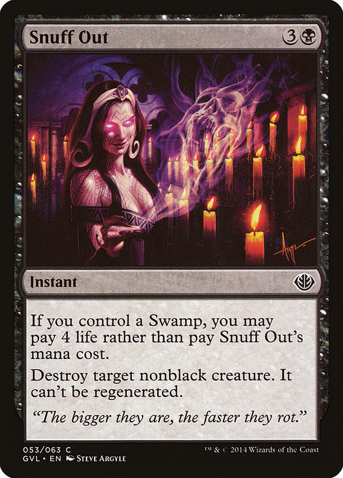 Snuff Out (Garruk vs. Liliana) [Duel Decks Anthology] | Galaxy Games LLC
