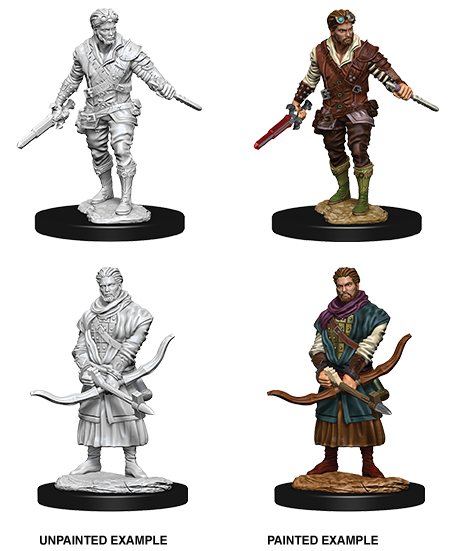 D&D Nolzur's Marvelous Miniatures: Human Rogue | Galaxy Games LLC