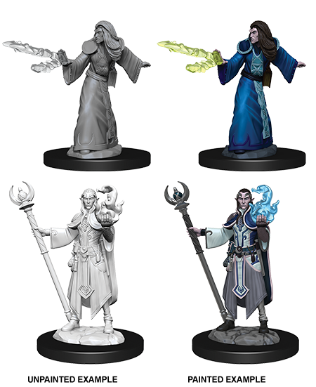 D&D Nolzur's Marvelous Miniatures: Elf Wizard | Galaxy Games LLC