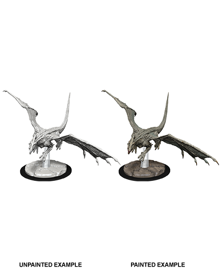 D&D Nolzur's Marvelous Miniatures: Young White Dragon | Galaxy Games LLC