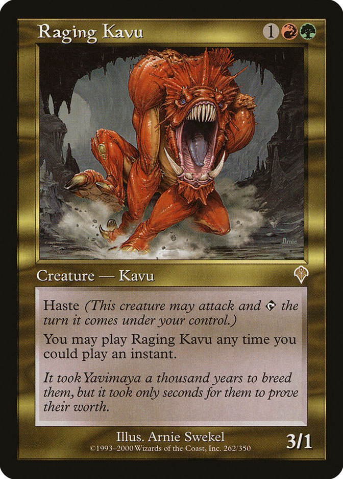 Raging Kavu [Invasion] | Galaxy Games LLC
