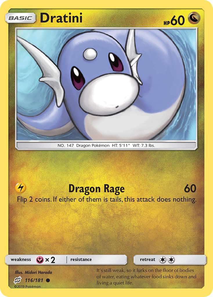 Dratini (116/181) [Sun & Moon: Team Up] | Galaxy Games LLC