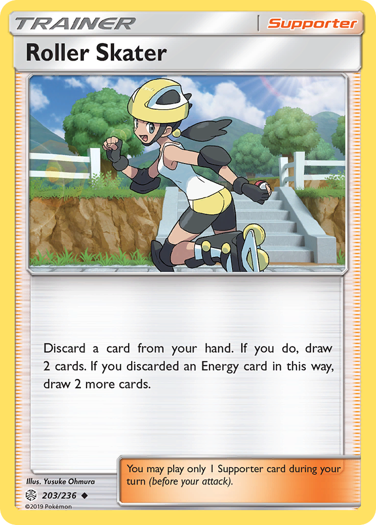 Roller Skater (203/236) [Sun & Moon: Cosmic Eclipse] | Galaxy Games LLC