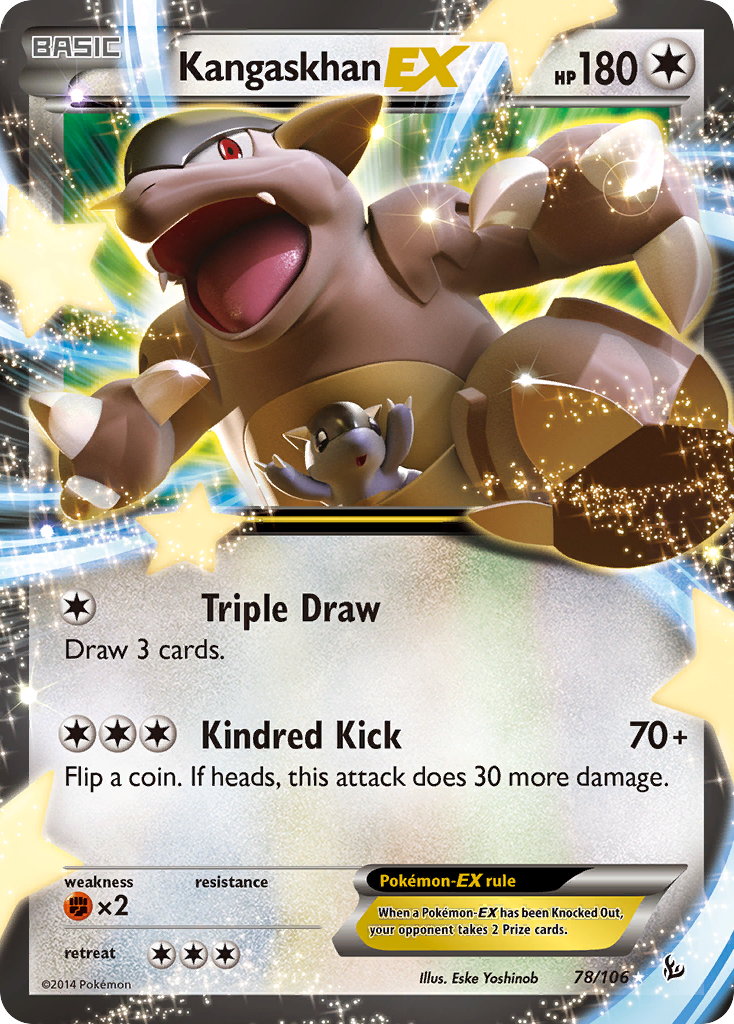 Kangaskhan EX (78/106) [XY: Flashfire] | Galaxy Games LLC