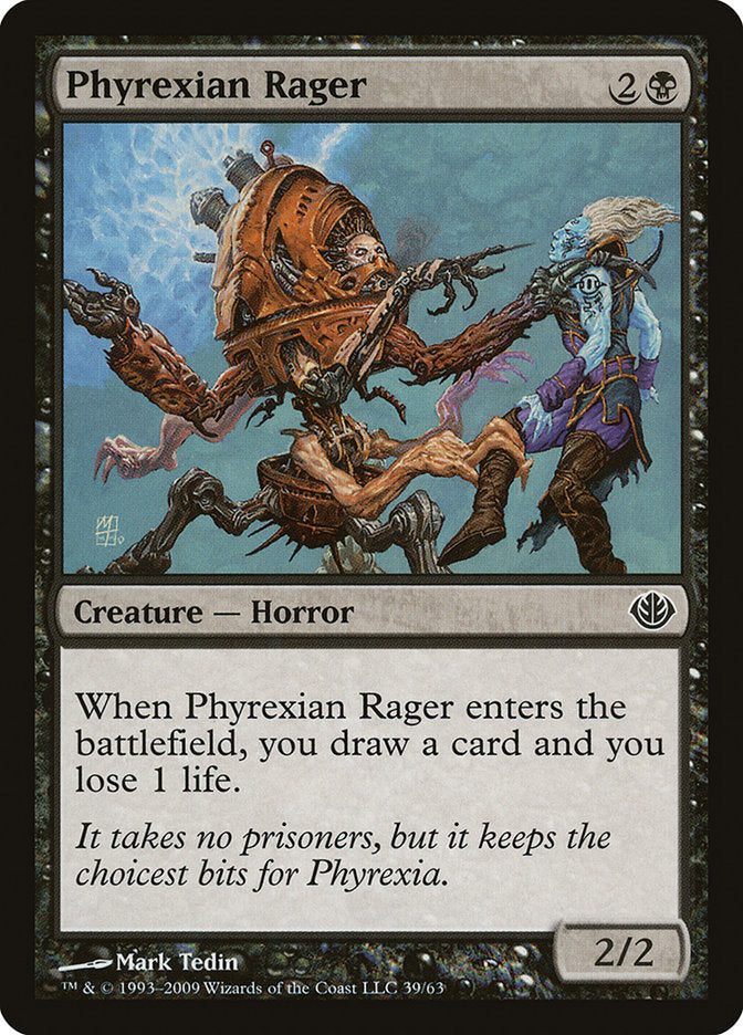 Phyrexian Rager [Duel Decks: Garruk vs. Liliana] | Galaxy Games LLC