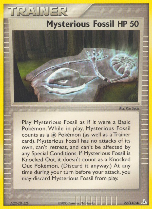 Mysterious Fossil (92/110) [EX: Holon Phantoms] | Galaxy Games LLC